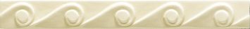 Бордюр Ceramiche Grazia Essenze Onda Magnolia Craquele 3x26