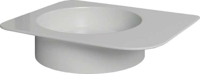 Раковина накладная Ninfea 02