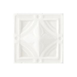 Вставка Ceramiche Grazia Essenze Neoclassico Tozzetto Bianco Craquele 6x6 купить в Москве: интернет-магазин StudioArdo