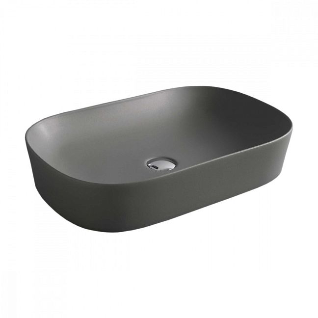 Раковина ArtCeram Ghost GHL002 15;00 65x42 см grigio oliva