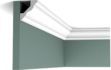 Потолочный карниз Orac Décor CX110F гибкий полимер 200,0 x 4,1 x 4,5