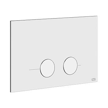 Gessi Клавиша смыва для унитаза, двойная, для систем инсталляций Geberit Sigma8 и Sigma12, хром