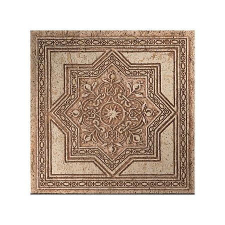 Мраморная плитка Akros Decorative Art Domus M1064 Travertino Classico 14,8x14,8