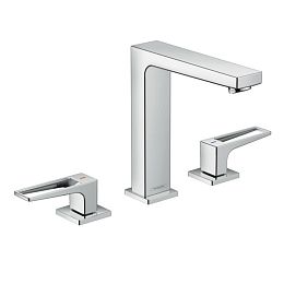 Смеситель для раковины Hansgrohe Metropol .на 3 отв, h:18,3см, излив: 16см, цвет: хром купить в Москве: интернет-магазин StudioArdo