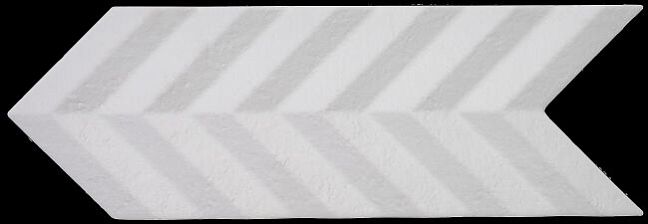 Harmony Керамическая плитка Fold White 15x38x1,27 Матовый