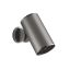 Gessi 316 Rigato Верхний душ 79 мм., с настенным креплением, тропический ливень, Steel Brushed