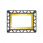 Tece Loop Монтажная рамка для установки панелей смыва, золото купить в Москве: интернет-магазин StudioArdo