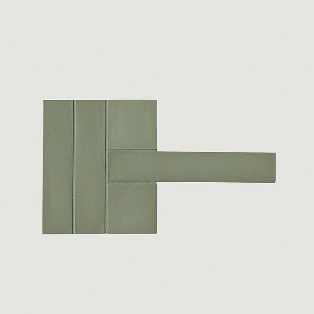 Mutina Керамогранит Weaving Si Fang Green 35,7x20,3 Matt