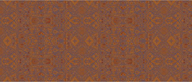Керамогранит Sodai Samarcanda Burgundy 120x280 Глянцевый 6 мм