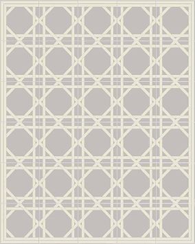 Керамогранит Etruria Vintage Pattern 8 Край 20x20см