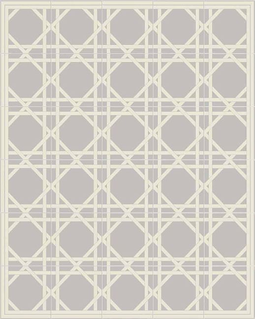 Керамогранит Etruria Vintage Pattern 8 Край 20x20см