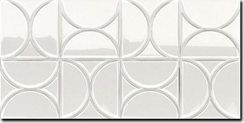 Керамическая плитка LaDiva Сeramiche Violante Listello Rimini Latte Lucido 10x20