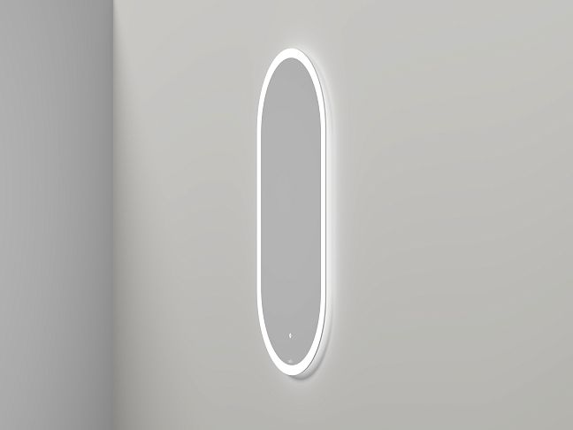 Зеркало для ванной Armonia овальное двойной LED подсветкой 450*1785*25 mm