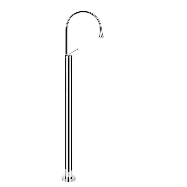 Gessi Goccia Напольный смеситель для раковины (без встраиваемой части), хром