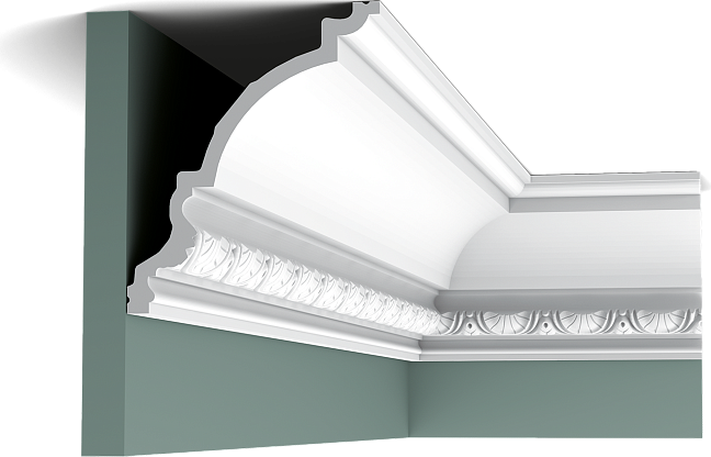 Потолочный карниз Orac Décor C301 пуротач 200,0 x 14,4 x 17,0