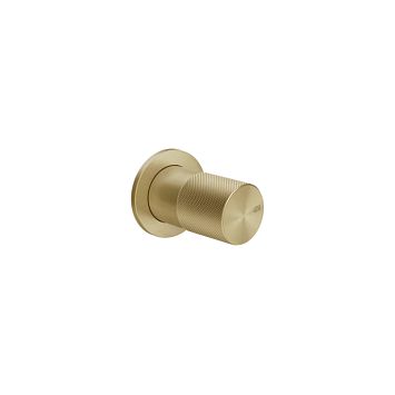 Gessi Habito Diamantato Смеситель настенный встраиваемый, однорычажный, внешняя часть, Brushed Brass PVD