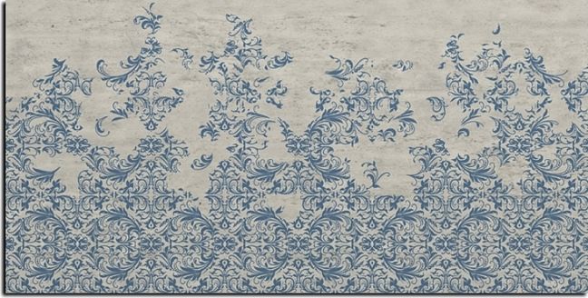 Керамогранит Petracers Sartoria Damasco A Blu Matt 50x100