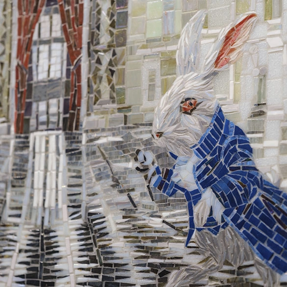 Художественное панно из мозаики Алиса в стране чудес купить в Москве: интернет-магазин StudioArdo