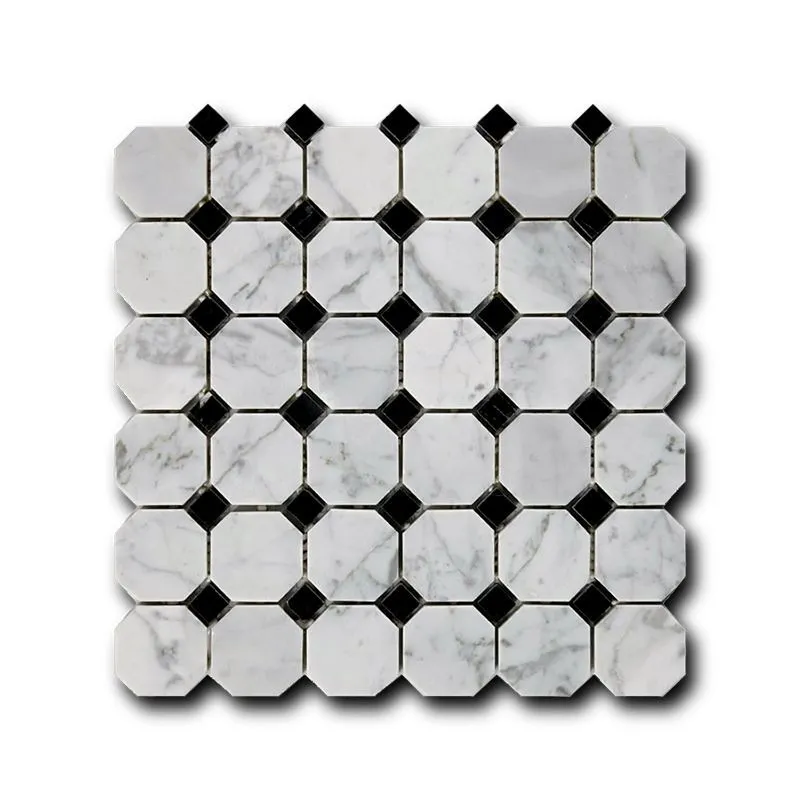 Мозаика Art&Natura Octagon Pattern MM Octagon-Bianco+Nero 30,5x30,5 купить в Москве: интернет-магазин StudioArdo
