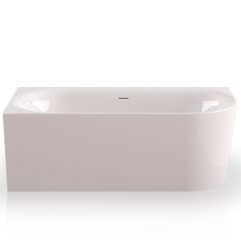 Ванна пристенная  Knief Acrylic Fresh L акриловая 180х80х60 см, в левый угол, цвет белый глянцевый,щелевой слив-перелив белый глянец. купить в Москве: интернет-магазин StudioArdo