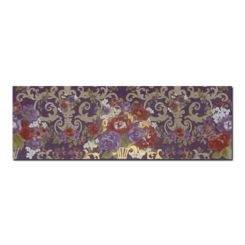 Керамическая плитка Petrachers Primavera Romana Fioritura Oro Su Viola Luc 65x97,7 купить в Москве: интернет-магазин StudioArdo