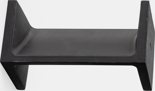 Mutina Керамический элемент Mistral Black 12,5х25,5х12,5