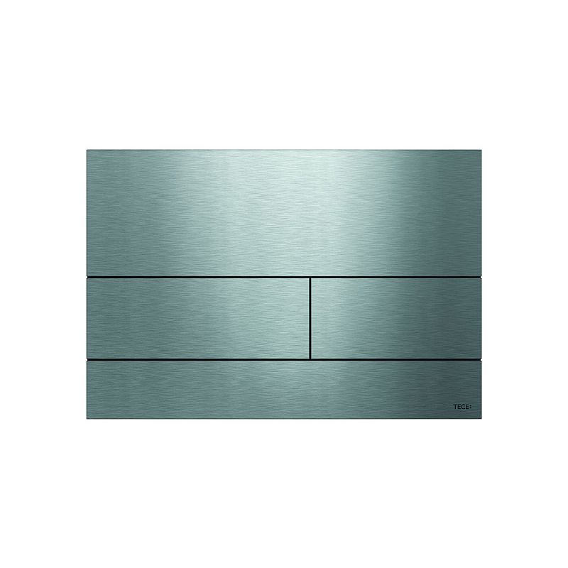 Tece Square II Панель смыва с двумя клавишами. Нержавеющая сталь с покрытием против отпечатков пальцев купить в Москве: интернет-магазин StudioArdo