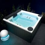 Гидромассажный бассейн Treesse Spa Quarz light, отдельностоящий  235x235x90h купить в Москве: интернет-магазин StudioArdo
