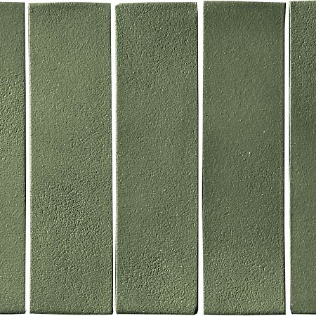 Плитка Sodai Roots Green 6,5x24 Матовый 11 мм