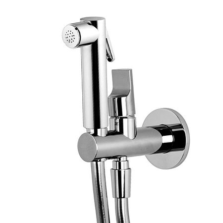Fima Collettivita Встраиваемый гиг душ, в комплекте со смесит, ручной душ с 2 режим, шланг 120см., внешн часть, цвет хром