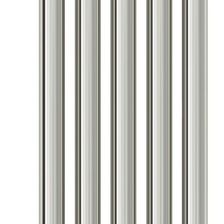 Отопительный радиатор Сунержа Эстет-0 EU50 левый 1200х225 5 секций, RAL 7000 Серая белка