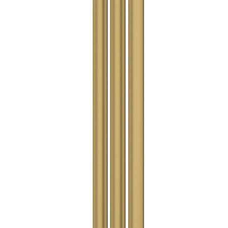 Полотенцесушитель водяной Сунержа Хорда ПП 600х195, Матовое золото