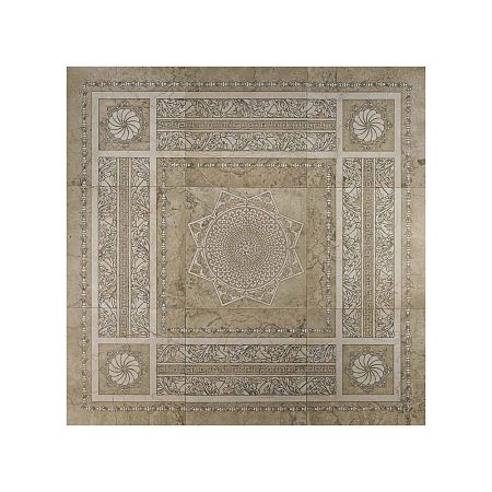 Мраморная плитка Akros Decorative Art Paestum Botticino 80x80