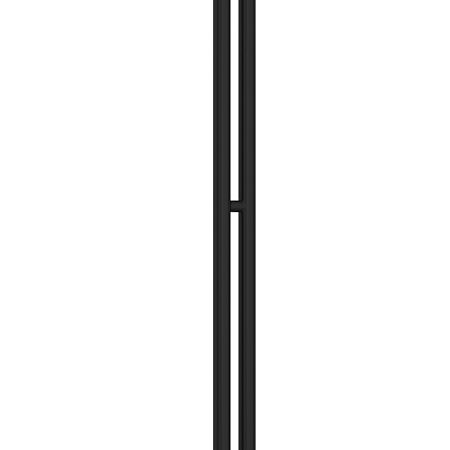 Полотенцесушитель водяной Сунержа Нюанс EU50+ 1545х50, Матовый чёрный