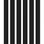 Отопительный радиатор Сунержа Эстет-00 1800х270 6 секций, Матовый чёрный купить в Москве: интернет-магазин StudioArdo