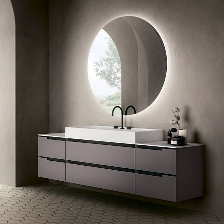 Комплект мебели Oasis Profilo Cappuccino lacquered 205x51.5x220см