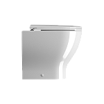 Унитаз City Pro безободковый с водоворотной системой смыва Swirlflush фаянсовый белый (911011) купить в Москве: интернет-магазин StudioArdo