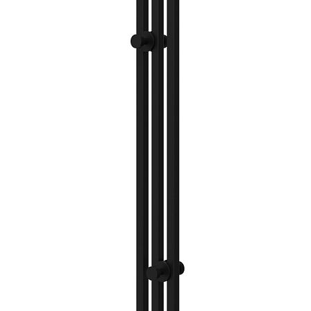Полотенцесушитель электрический Сунержа Хорда 4.0 1200х166, Матовый чёрный