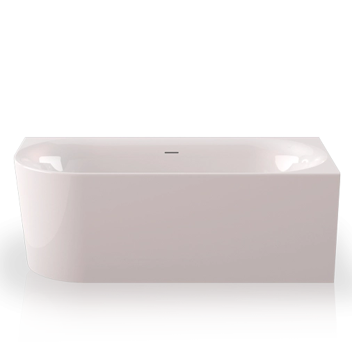 Ванна пристенная  Knief Acrylic Fresh R акриловая  в правый угол, 180х80х60 см, цвет белый глянцевый, слив-перелив Slot цвет белый глянцевый. купить в Москве: интернет-магазин StudioArdo